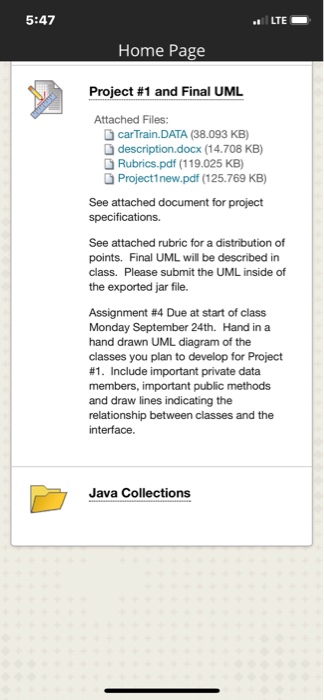 We are building a Java Project that reads the text | Chegg.com