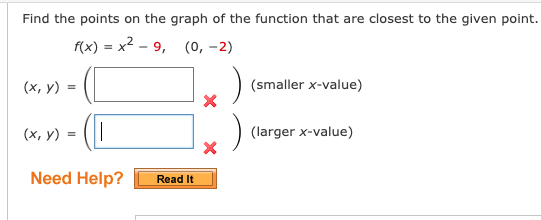 Solved Find the points on the graph of the function that are | Chegg.com