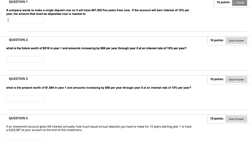 Solved QUESTION 1 10 points Saved A company wants to make a | Chegg.com