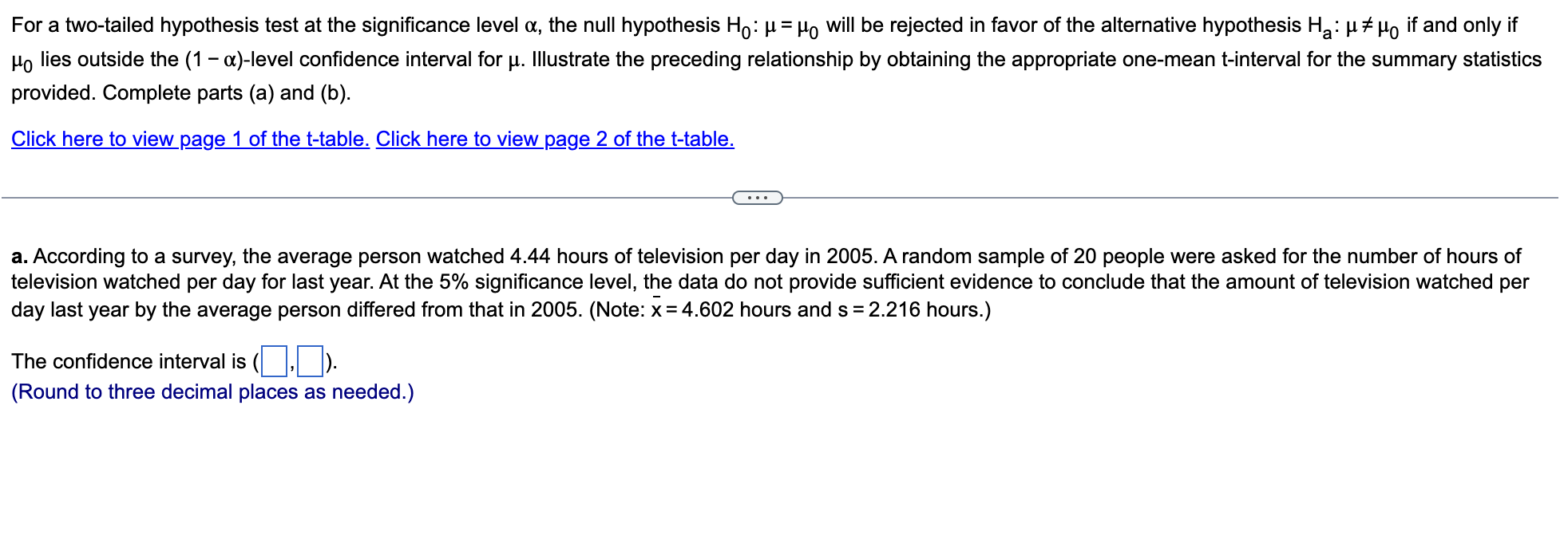 what makes a hypothesis test two tailed