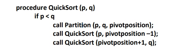 Solved Sorting Algorithm Consider The Following Quick Sort | Chegg.com