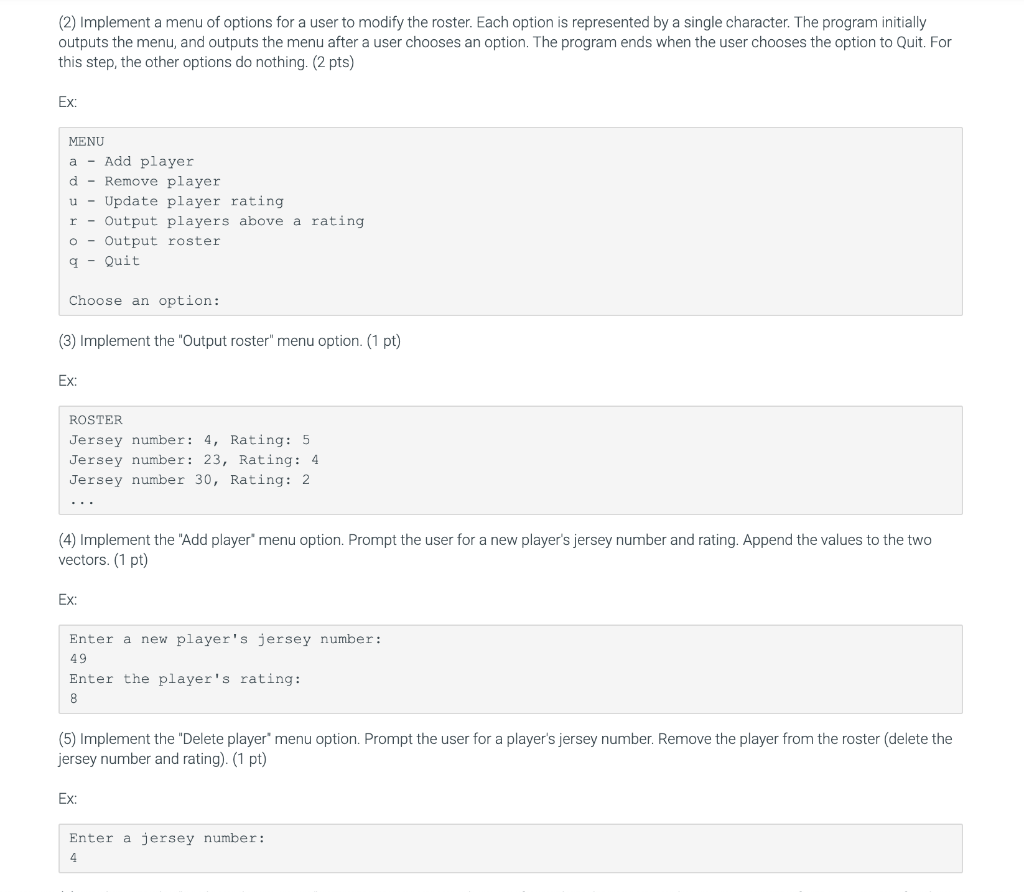 PYTHON- 8.24 LAB*: Program: Soccer team | Chegg.com
