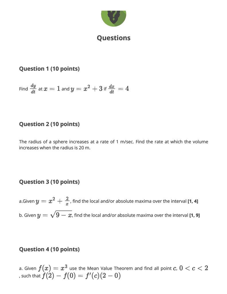 solved-find-dtdy-at-x-1-and-y-x2-3-if-dtdx-4-question-2-10-chegg