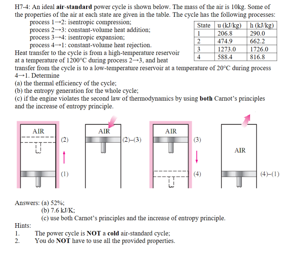 Thermal Fluids Math Solved Thermal Fluids System Question. Please show me the | Chegg.com