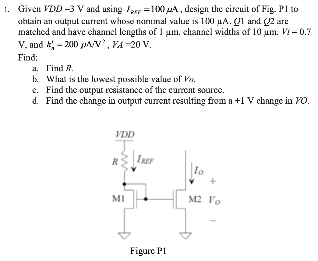 Solved this course is electronics 2 ﻿: analog circuits, | Chegg.com