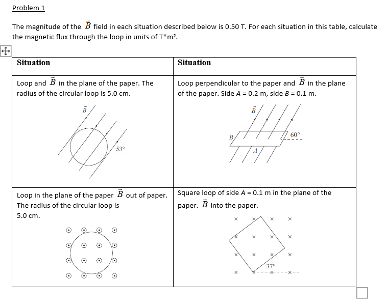 Solved Problem 1 The magnitude of the B field in each | Chegg.com