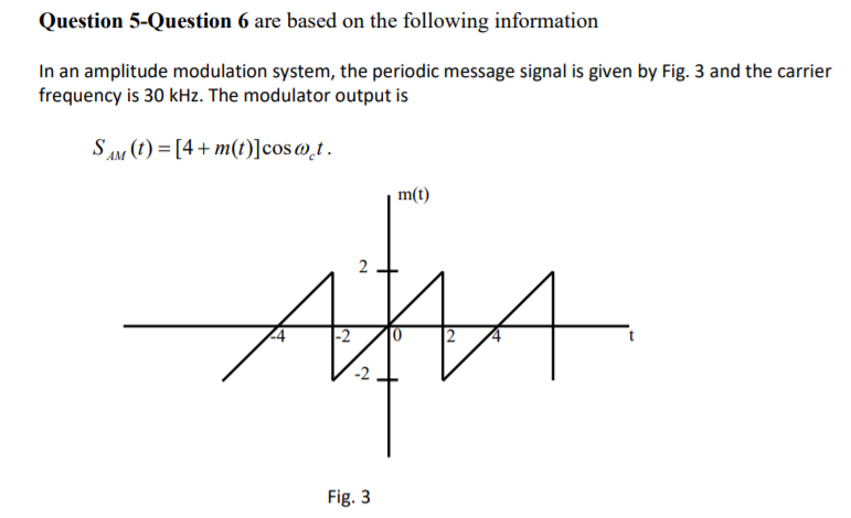 Solved Question 5-Question 6 are based on the following | Chegg.com