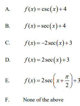 Solved Write an equation of the function that is | Chegg.com