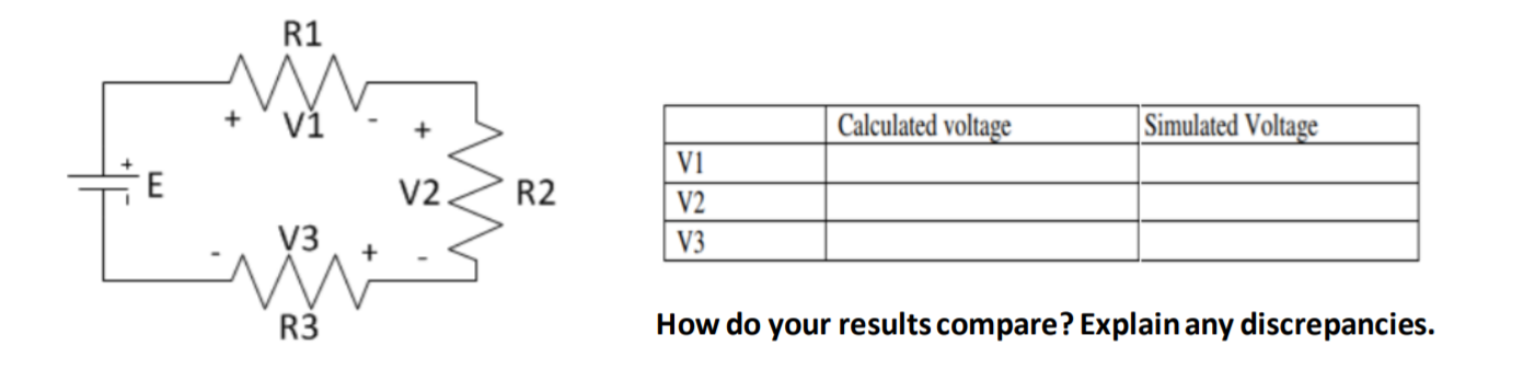 Solved Calculate the voltages V1, V2 and V3 for the circuit | Chegg.com
