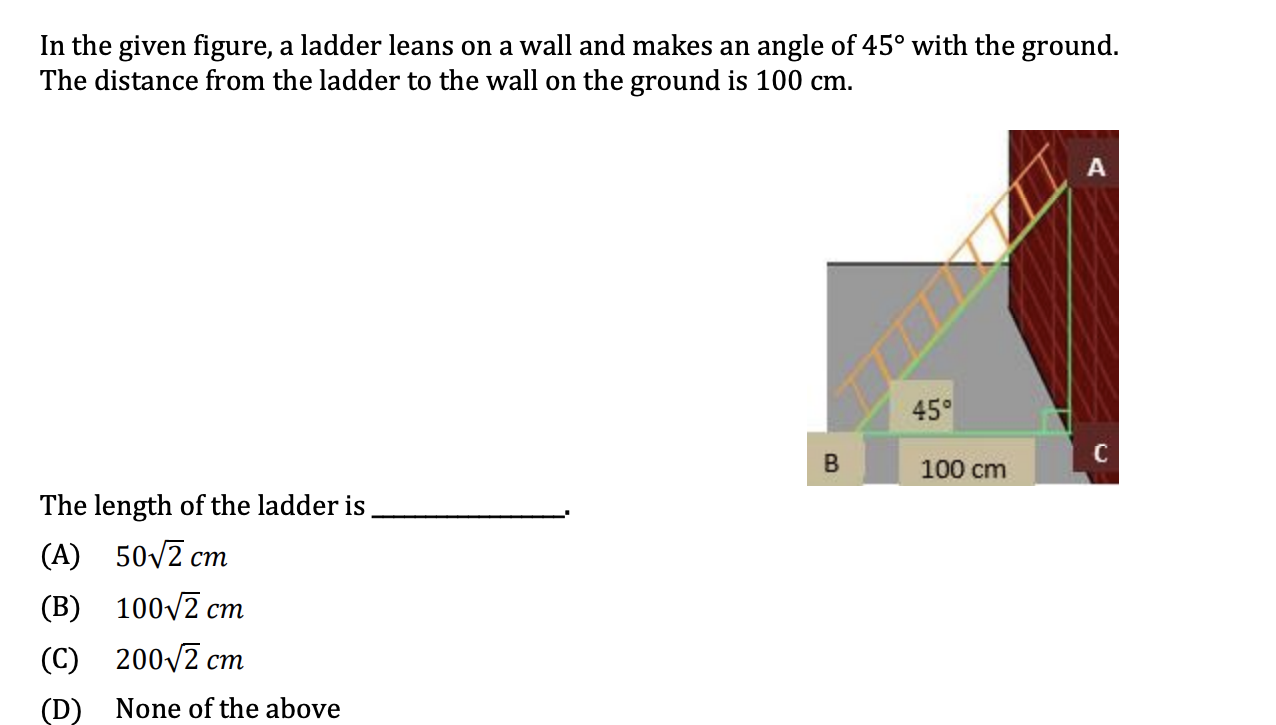 Solved In The Given Figure, A Ladder Leans On A Wall And | Chegg.com