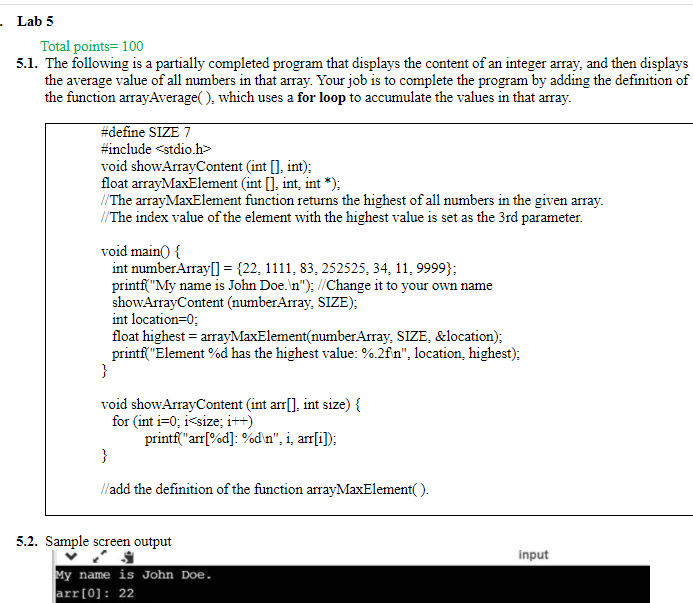 Solved PLEASE USING A 'FOR LOOP' AND DRAWING | Chegg.com