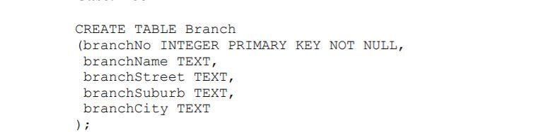 Solved 6. Write a single SQL statement to project three | Chegg.com