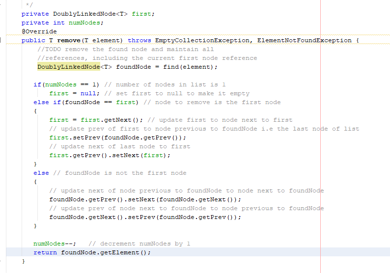 Solved @Test(expected=EmptyCollectionException.class) | Chegg.com
