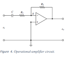 Figure 4. Operational-amplifier circuit.