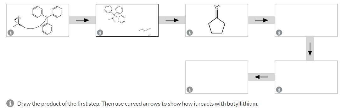 Solved Draw the product of the first step. Then use curved | Chegg.com