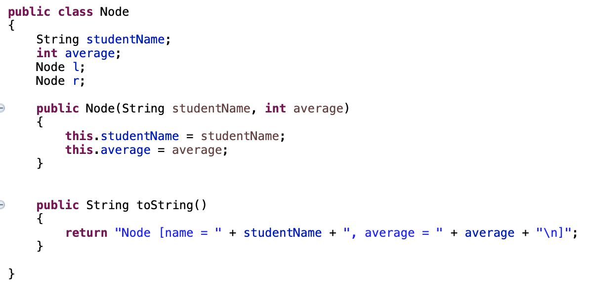 Solved Java program: I have this file: This is my node | Chegg.com