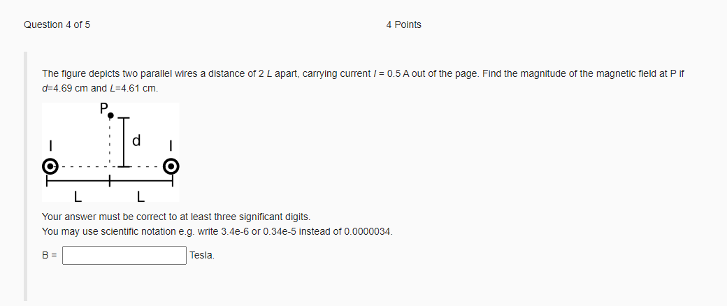 Solved Question 4 Of 5 4 Points The Figure Depicts Two 