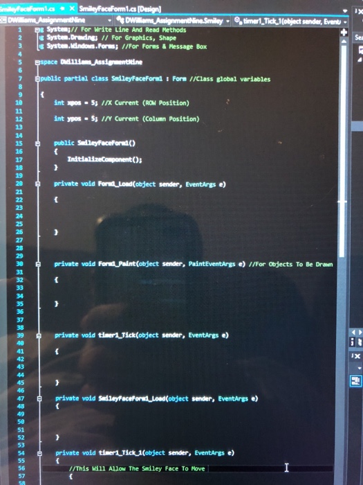 Solved On My Last Program I Was Asked To Create A Smiley | Chegg.com
