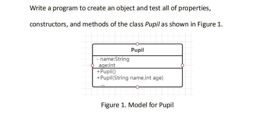 Solved Lab 2. Classes and Objects Task 1. Define an elegant | Chegg.com
