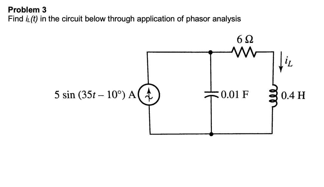 Solved Problem 3 Find i (t) in the circuit below through | Chegg.com