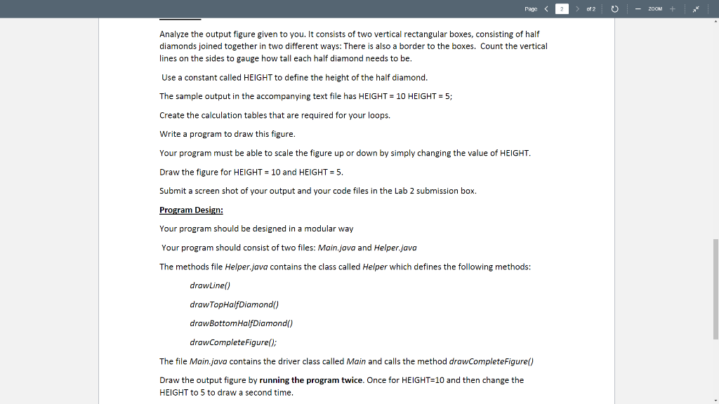 Solved How do I make a Java program off of this following | Chegg.com