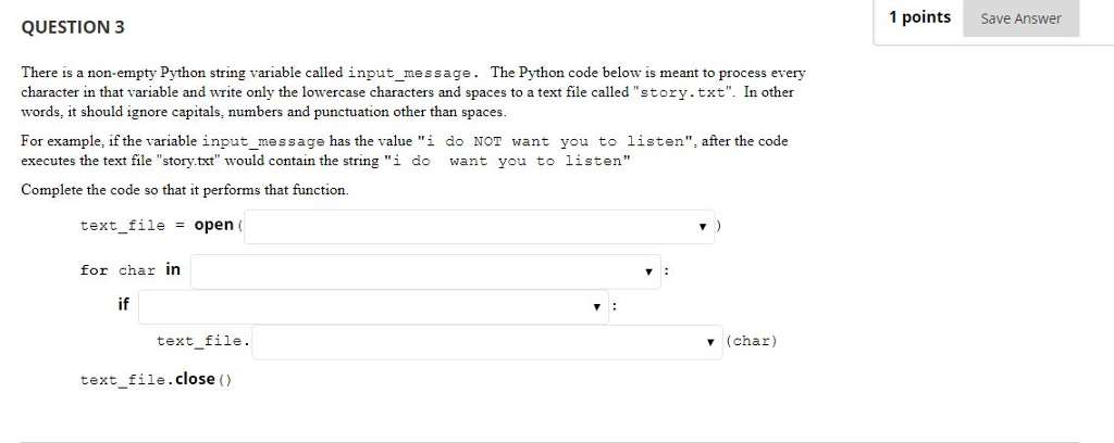 Solved 1 points Save Answer QUESTION 1 This is a MULTIPLE | Chegg.com