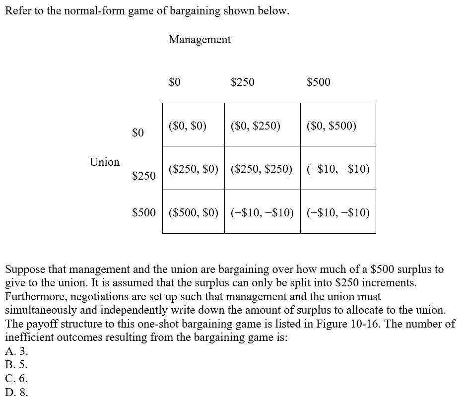 solved-refer-to-the-normal-form-game-of-bargaining-shown-chegg