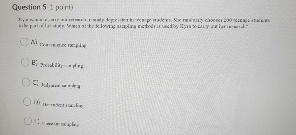 Solved Question 3 (1 point) Which of the following is true | Chegg.com