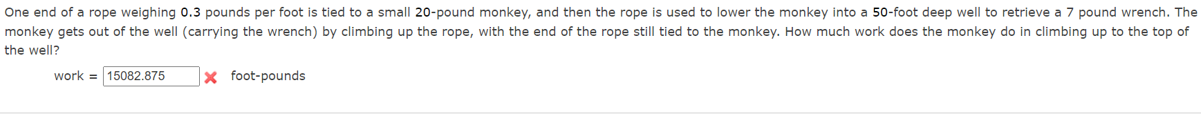 solved-one-end-of-a-rope-weighing-0-3-pounds-per-foot-is-chegg