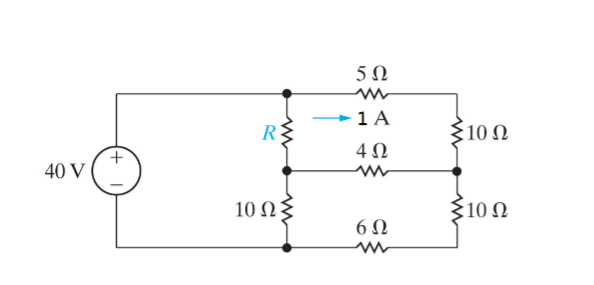 Solved In the circuit find ; Part A) the resistance R Part | Chegg.com