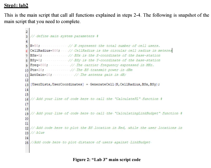 Solved Do the following:1- A snapshot of the script code for | Chegg.com