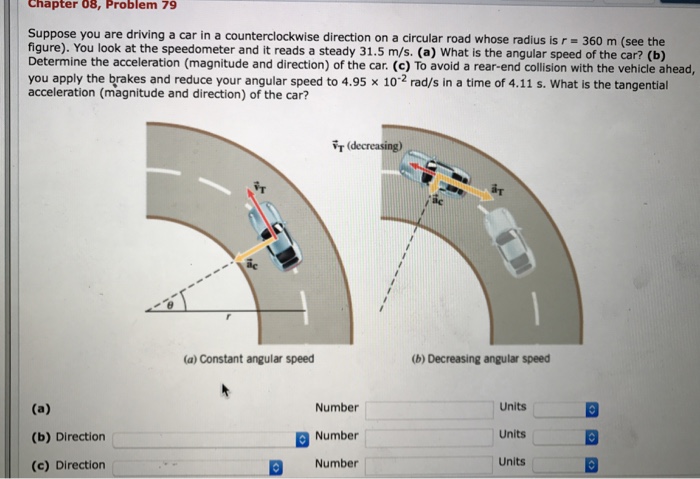 Solved Chapter 08, Problem 79 Suppose you are driving a car | Chegg.com