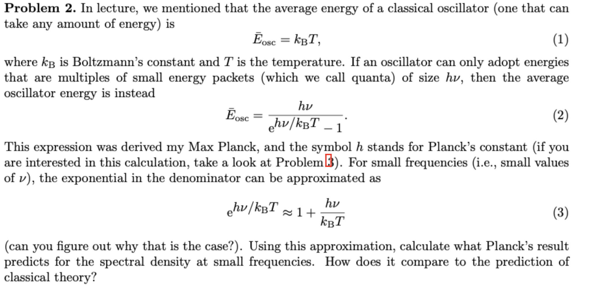 Solved Problem 2. In lecture, we mentioned that the average