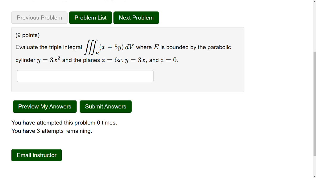 solved-evaluate-the-triple-integral-e-x-5y-dv-e-x-5y-dv-chegg