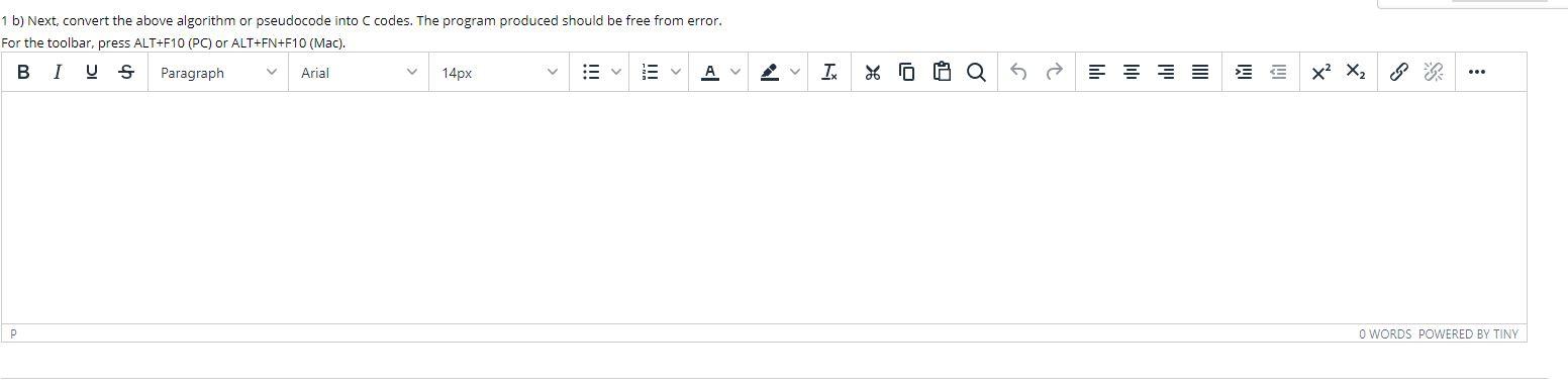 Solved 1 a) Convert the following flow-chart into algorithm | Chegg.com