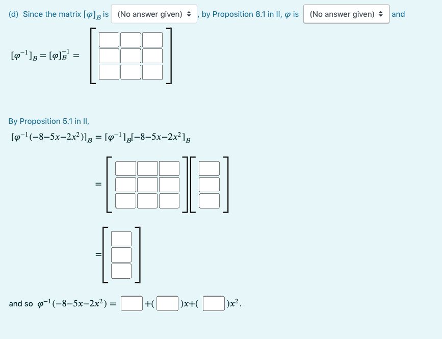 Solved Consider The Following Linear Transformations: | Chegg.com