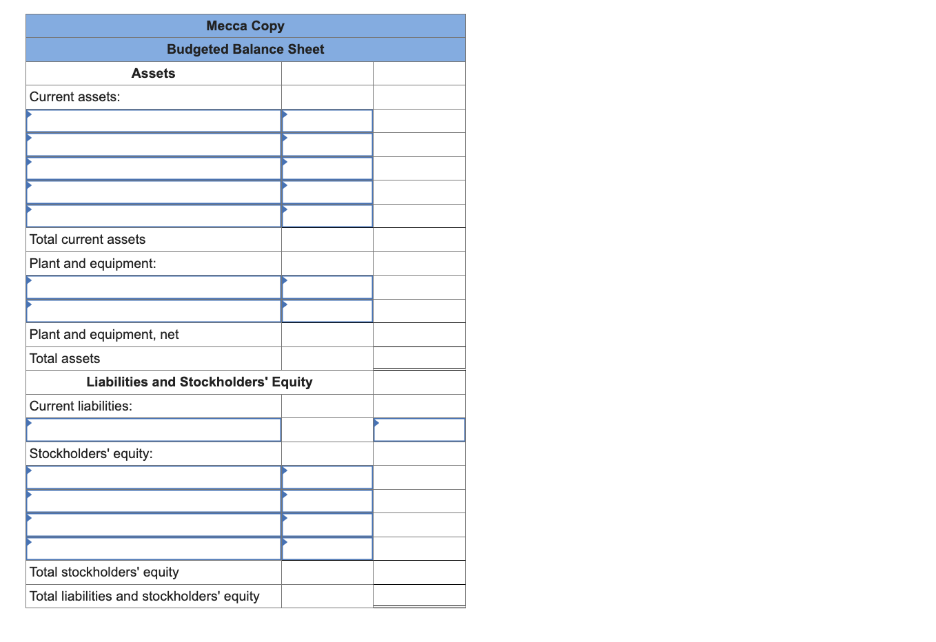 Solved The management of Mecca Copy, a photocopying center