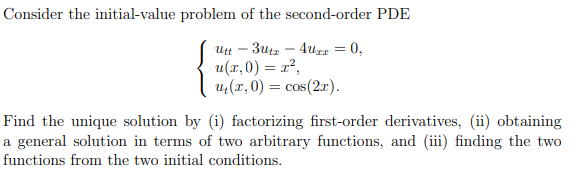 Solved Consider The Initial-value Problem Of The | Chegg.com