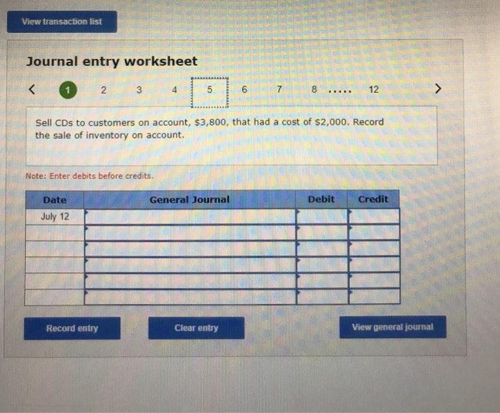 Solved Questions 9.10(of 10) Problem 6-3A Record | Chegg.com