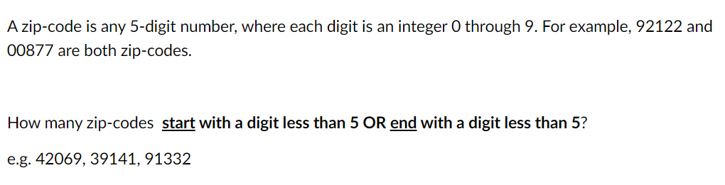 solved-a-zip-code-is-any-5-digit-number-where-each-digit-is-chegg