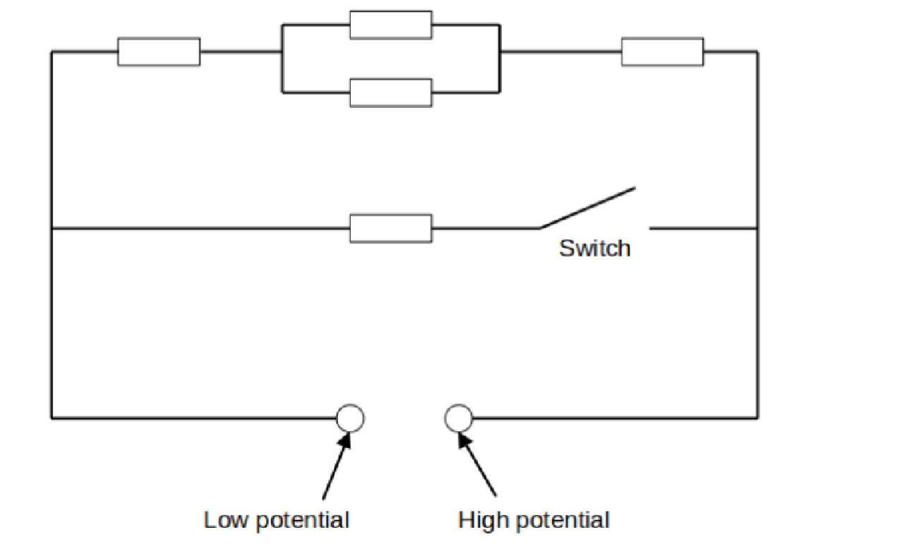 Solved Consider the circuit shown below. All resistors are 5 | Chegg.com