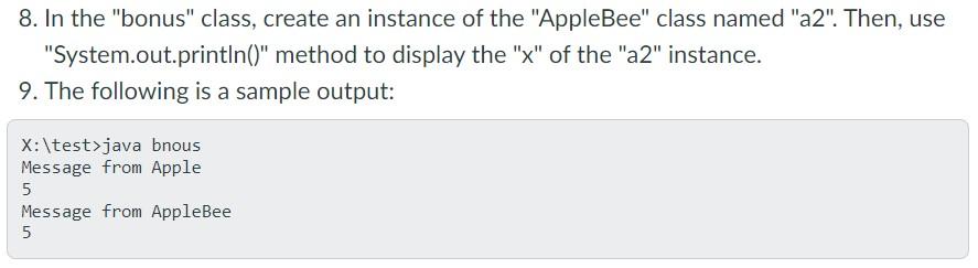 Solved 2. Use Notepad to create a Java program file named | Chegg.com