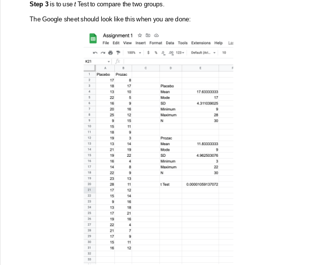 step-1-is-for-you-to-make-a-data-set-in-gooqle-sheets-chegg