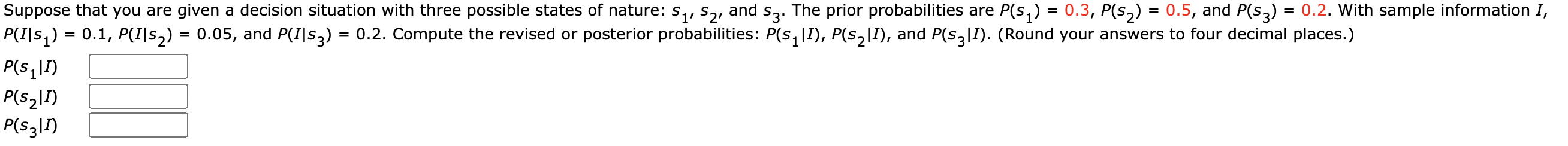 Solved = = = = Suppose That You Are Given A Decision | Chegg.com