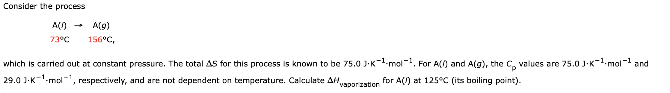 Solved Consider the process \\[ \\begin{array}{l} | Chegg.com
