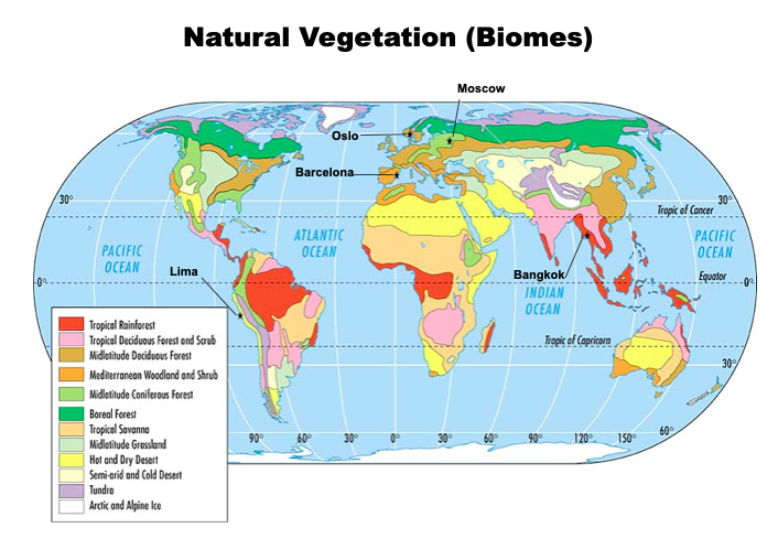 Solved Climate Is The Single Most Important Factor Affecting Chegg Com   PhpegaHdN 