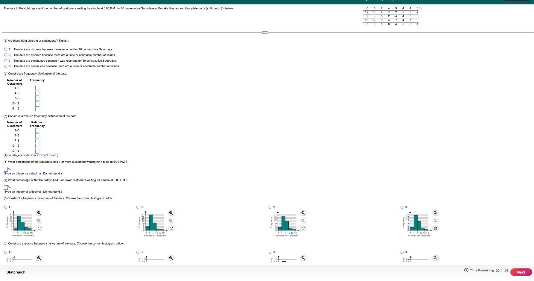 solved-the-data-to-the-right-represent-the-number-of-chegg