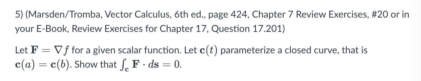 Solved (Marsden/Tromba, ﻿Vector Calculus, 6th Ed., ﻿page | Chegg.com