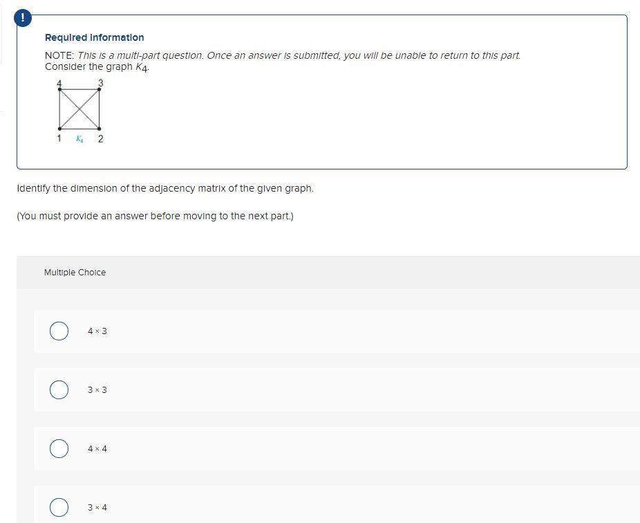 Solved ! Required Information NOTE: This Is A Multi-part | Chegg.com