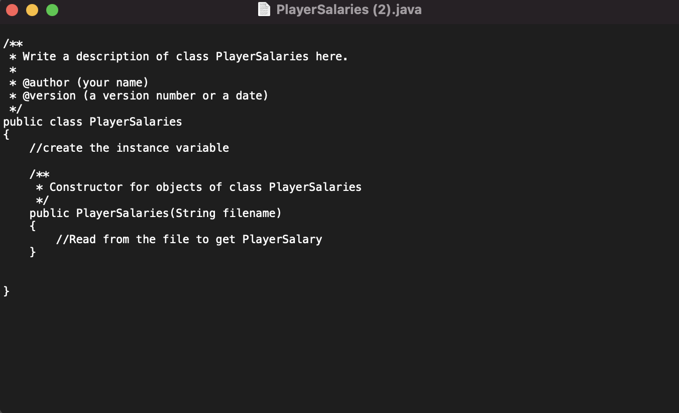 Solved Programming Assignment Overview: Let's Play Ball! In | Chegg.com